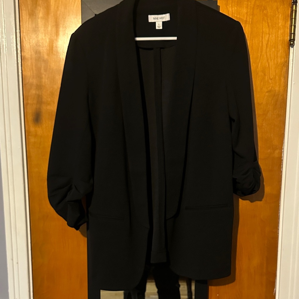 Nine West Women's Classic Black Suit Jacket